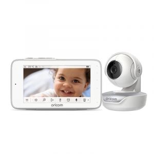 The Oricom OBH36T Nursery Pal Premium Baby Monitor, powered by Hubble Connected, is a 5” HD Touchscreen video baby monitor.