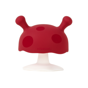 Mushroom Teether - Chimney Red