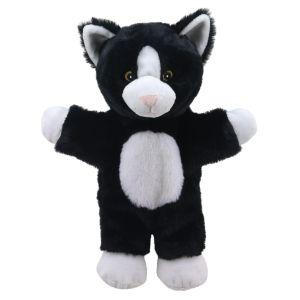 Eco Walking Puppet - Cat (Black & White)