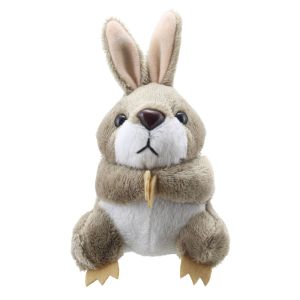 Finger Puppet - Rabbit (Grey)
