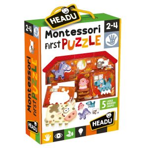 First Puzzle: The Farm (Montessori)