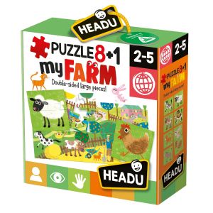 Puzzle 8+1 Farm
