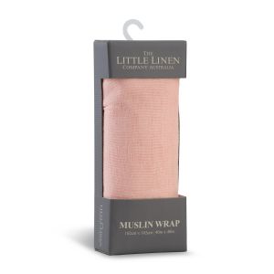 Little Linen MUSLIN 1PK SOLIDS - HARVEST BUNNY
