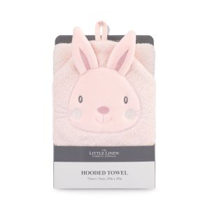 Little Linen Character Hooded Towel - Harvest Bunny