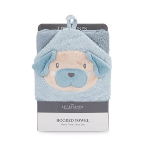 Little Linen Character Hooded Towel - Barklife Dog