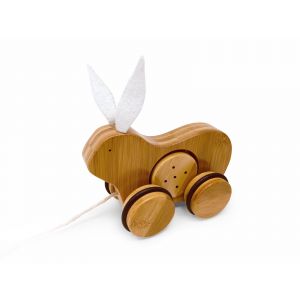 Bamboo Push & Pull - Rabbit