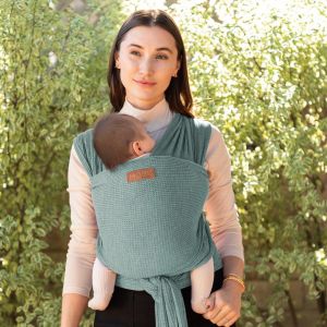 Moby Waffle Knit Wrap - Saguaro