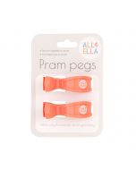 Pram Peg 2pk - Coral