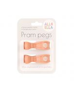 Pram Peg 2pk - Peach