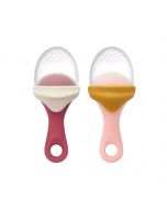 Pulp Silicone Feeder 2Pk - Pink/Coral