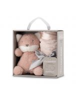 Little Bamboo Plush & Blankie Set - Dusty Rose