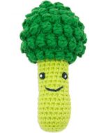 Crochet Rattle - Broccoli