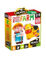 Touch 2-Piece Farm Puzzles 
