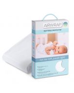Airwrap Mattress Protector Cot Large - White