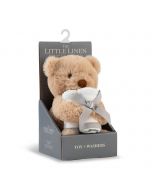 Little Linen Plush Toy & Washers - Nectar Bear