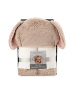 Little Linen Plush Hooded Towel - Harvest Bunny