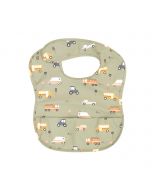 Recycled Pouch Bib - Trucks