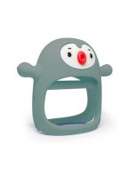 Penguin Wearable Soothing Teether - Iron Green