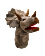 Large Dino Puppet Head - Triceratops