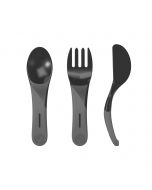 Twistshake Learn Cutlery 6+M Black