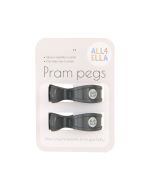 Pram Peg 2pk - Charcoal