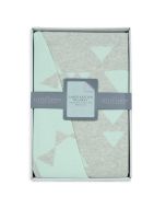 The Little Linen Company Cotton Cot Knit Blanket Sega
