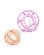 Sensory Ball & Fidget Ball 2pk - Bubblegum & Peach