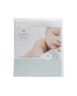 Cot Pillow Case White