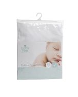 Portacot Cotton Sheet - Fitted White