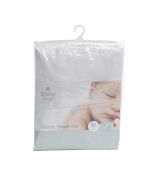Bassinet Cotton Sheet - White Set