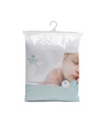 Large Bassinet Flannelette Sheet - Set White