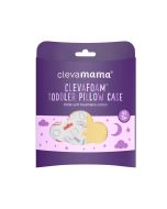 ClevaFoam Toddler Pillow Case - Grey & Yellow