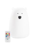 Big Bear Silicone Night Light with Remote Control