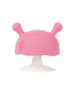 Mushroom Soothing Teether - Pink
