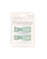 Pram Peg 2pk - Sage