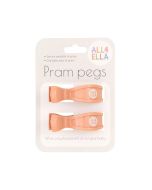 Pram Peg 2pk - Peach