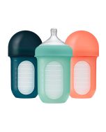 Nursh 8Oz Bottle 3pk - Mint Multi