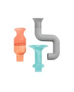 Tubes Bath Toy - Coral/Multi
