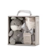Little Bamboo Plush & Blankie Set - Natural