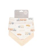 Bandana Bibs 2pk - Trucks