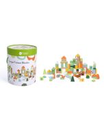 100pc Forest Blocks - Barrel
