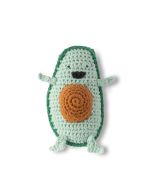 Weegoamigo Crochet Rattle - Anthony Avocado