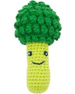 Weegoamigo Crochet Rattle - Broccoli