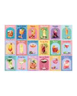 Colourful  Cocktails - 1000 Piece Puzzle