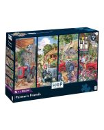 Farmer's Friends - 4 x BIG 250 Piece Puzzle