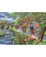Wind at the Willows - 1000 Piece Puzzle