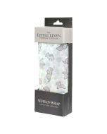 Little Linen Muslin 1Pk - Mint Elephant