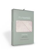 Little Bamboo Hooded Towel - Dusty Pink