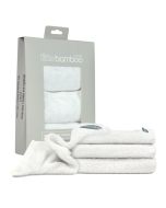 Little Bamboo Towelling Washer 3Pk