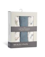 Little Linen Muslin 3pk - Barklife Dog